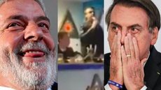 Após vídeo de Bolsonaro na maçonaria viralizar, bolsonaristas declaram voto em Lula - Imagem: reprodução Conversa Fiada / Twitter / Arayara