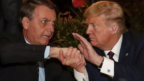 Bolsonaro busca autorização do STF para participar da posse de Trump - Imagem: Reprodução / PR / Alan Santos