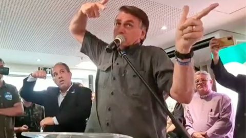 VÍDEO: Bolsonaro se encontra com líderes religiosos em Pernambuco - Imagem: reprodução Twitter