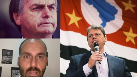 Família Bolsonaro mira indicações de Moraes ao governo de Tarcísio - Imagem: reprodução redes sociais