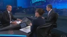 Bolsonaro será entrevistado no Jornal Nacional novamente por Renata Vasconecellos e William Bonner - Imagem: reprodução TV Globo