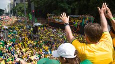 Na versão do presidente Lula (PT), a manifestação chamada pelo ex-presidente Jair Bolsonaro (PL), e ocorrida no domingo, 25, na Paulista, em São Paulo, foi um manifesto em defesa do golpe de Estado - Imagem: RS/ via Fotos Publicas