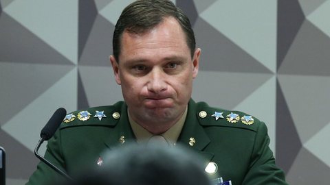 Tenente-coronel Mauro César Barbosa Cid, ex-ajudante-de-ordens do ex-presidente Jair Bolsonaro - Imagem: Reprodução / Agência Brasil / Lula Marques