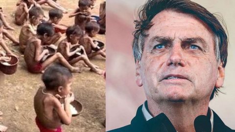 Bolsonaro diz que situação dos indígenas Yanomamis é 'farsa da esquerda' - Imagem: reprodução Instagram