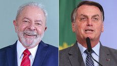 Lula (PT) e Bolsonaro (PL) - Imagem: reprodução/Facebook