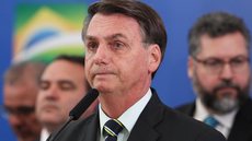 O presidente Jair Bolsonaro (PL) durante coletiva de imprensa no Palácio do Planalto - Imagem: reprodução/Facebook