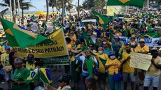Protestos a favor de Jair Bolsonaro em Recife (PE) - Imagem: Reprodução/Facebook