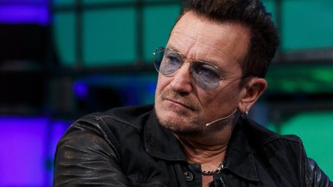 Bono Vox, vocalista da banda U2 - Imagem: reprodução/Facebook