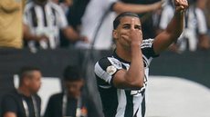 O Botafogo vencia o Santos em casa até os 44 minutos do segundo tempo, quando tomou o empate com um gol de Messias - Imagem: Reprodução/Instagram @botafogo