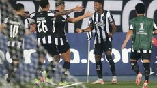 O Botafogo venceu por 2 a 1, no Nilton Santos e está mais próximo da vaga na fase de grupos da Libertadores - Imagem: Reprodução/Instagram @botafogo