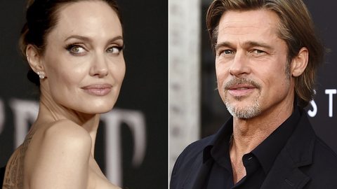 Angelina Jolie e Brad Pitt - Imagem: Reprodução/Facebook