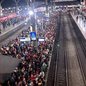 Terceiro dia de operação da Trivia é marcado por paralisações e estações lotadas - Imagem: Reprodução/Gabriele Faustino/TV Globo