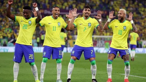 Próximo adversário do Brasil será a Croácia - Imagem: reprodução/Twitter @realfutebolnews