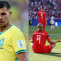 Haaland decide, Bruno Guimarães perde pênalti e Brasil se despede da Copa - Imagem: Reprodução