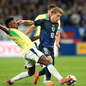 Brasil comemora a vitória por 2 a 1 sobre o Japão e garante vaga nas oitavas de final da Copa do Mundo de 2026 - Imagem: Reprodução
