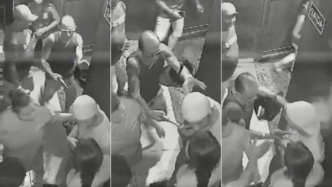 VÍDEO FORTE flagra momento em que homem atira em outro após briga em SP - Imagem: reprodução g1