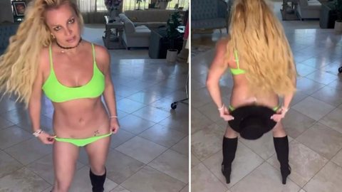 Nova dança explícita de Britney Spears deixa os próprios fãs enojados - Imagem: Reprodução/Instagram