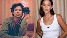 Bruna Marquezine e Xolo Maridueña foram fotografados juntos na pré-estreia do filme 'Adão Negro' - Imagem: reprodução Instagram