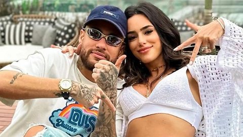 Neymar jr e a namorada Bruna Biancardi - Imagem: reprodução/Instagram @neymarjr