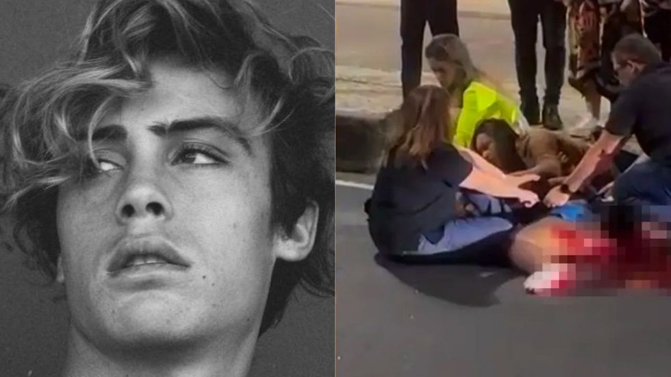 Bruno Krupp, modelo que atropelou e matou menino de 16 anos, deixa a prisão - Imagem: reprodução redes sociais