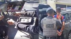 Polícia Militar prende Bruno Lopes Barreto por tentativa de homicídio contra ex-companheira em São Paulo. - Imagem: Reprodução/Redes Sociais.