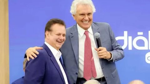 Ronaldo Caiado e Gilberto Kassab se reúnem para definir a composição da chapa presidencial do PSD, com anúncio oficial previsto para esta quarta-feira. - Imagem: Divulgação / PSD