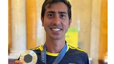 A medalha em Taicang solidifica a posição de Bonfim como um dos principais atletas da marcha atlética, mirando o novo ciclo olímpico - Imagem: Reprodução/Instagram