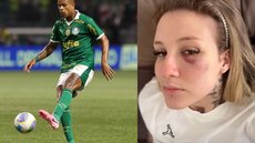 Jogador do Palmeiras Caio Paulista é acusado pela ex-companheira de agressão - Imagem: Reprodução/ Redes sociais/ Palmeiras