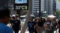 Termometros na Avenida Paulista - Imagem: Reprodução / Agência Brasil / Paulo Pinto