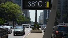 Calor intenso marcou São Paulo em 2025 - Imagem: Reprodução