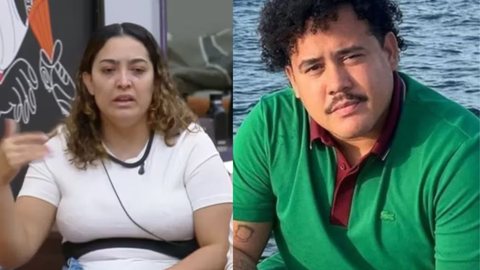 Camila Moura se emociona ao falar sobre término com Lucas Buda em "A Fazenda 16" - Imagem: Reprodução/PlayPlus
