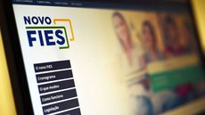 Site do FIES - Imagem: Reprodução / Marcello Casal Jr / Agência Brasil