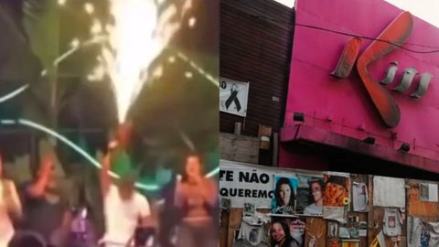 VÍDEO - Cantor ironiza tragédia na Boate Kiss em show com fogos - Imagem: reprodução redes sociais