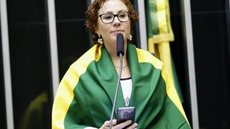 Após condenação por invasão ao CNJ, Zambelli busca apoio financeiro nas redes sociais para saldar dívidas judiciais - Imagem: Reprodução / Michel Jesus / Câmara dos Deputados