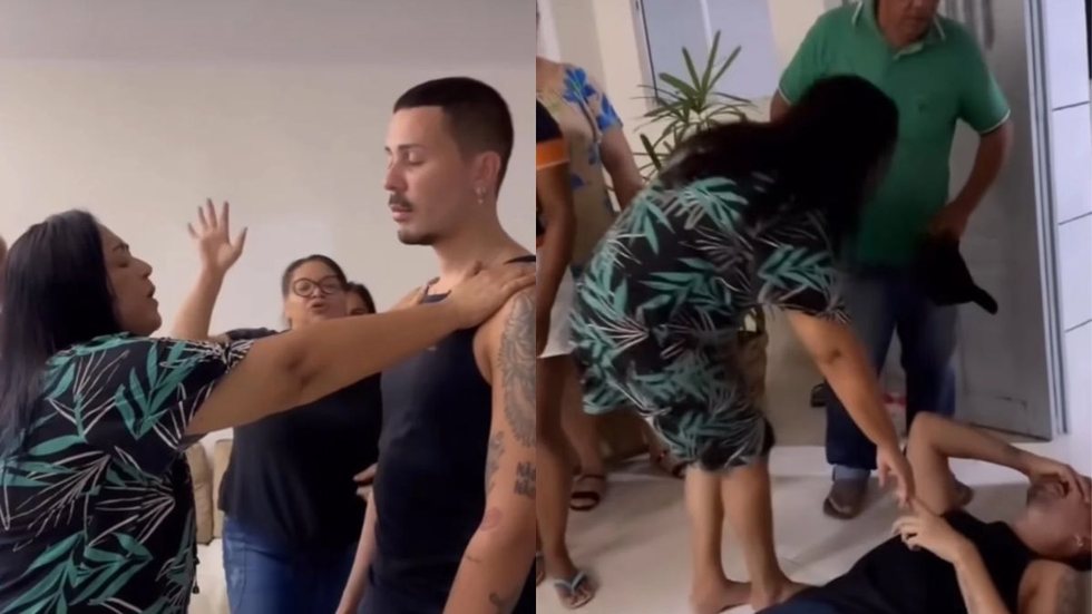 VÍDEO: Carlinhos Maia vai ao chão em ritual inusitado e tem crise imprevisível - Imagem: reprodução / Instagram @carlinhos