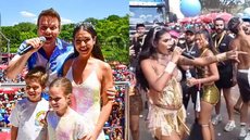 Neste domingo, a capital paulista recebe desfiles de bloquinhos com artistas como Michel Teló e Pocah animando a folia. - Imagem: Reprodução | Redes Sociais