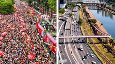 A proposta de mudança no percurso do Carnaval de Rua em São Paulo enfrenta resistência de lideranças carnavalescas e moradores da região - Imagem: Reprodução/g1//PMSP