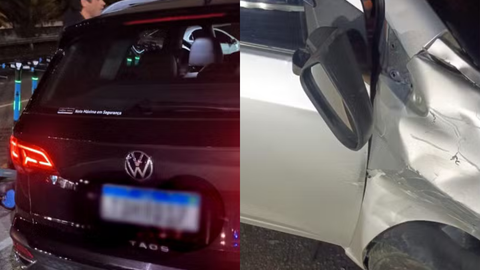 Segundo o motorista, o ator teria apresentado comportamento agressivo. - Imagem: Reprodução