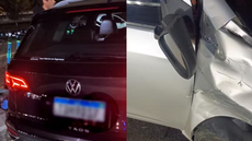 Segundo o motorista, o ator teria apresentado comportamento agressivo. - Imagem: Reprodução