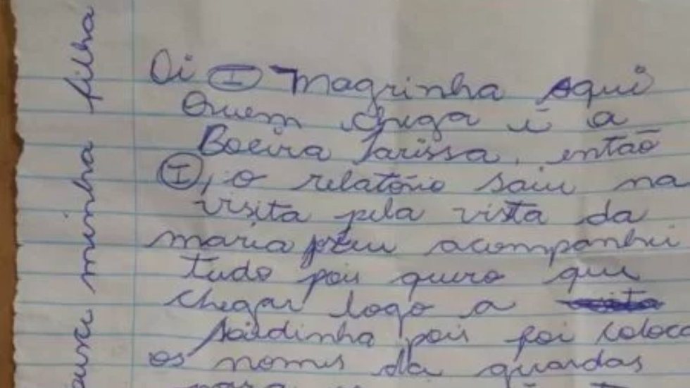 Funcionárias são ameaçadas pelo PCC e presídio toma medida drástica - Imagem: reprodução Metrópoles