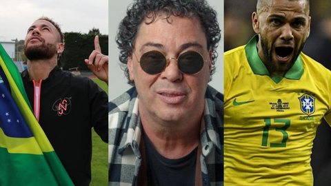O colunista da UOL não poupou palavras para falar sobre as convocações da seleção brasileira. - Imagem: reprodução I Instagram @neymarjr @wcasagrandejr @daniealves