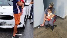 Absurdo! Pai é flagrado usando drogas com namorado e filha de 2 anos - Imagem: reprodução CM7 Brasil