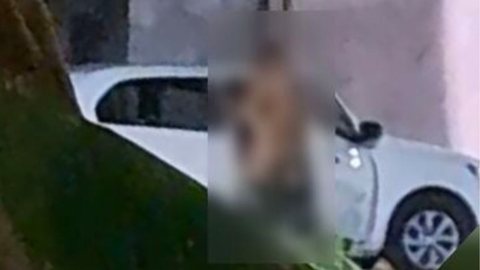 VÍDEO: casal é flagrado fazendo sexo no meio da rua e choca moradores - Imagem: reprodução redes sociais