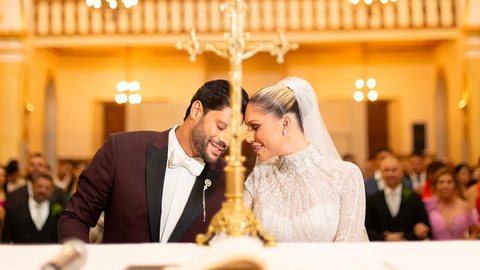 Hulk se pronuncia após polêmico casamento com sobrinha da ex: "Deus" - Imagem: Reprodução/Instagram