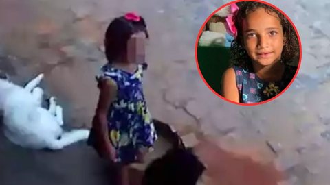 Caso Ana Sophia: bombeiros fazem busca em poço na rua que menina foi vista pela última vez - Imagem: reprodução redes sociais