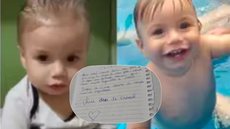 Mãe de bebê encontrado em SP teria deixado carta de despedida para criança - Imagem: reprodução R7