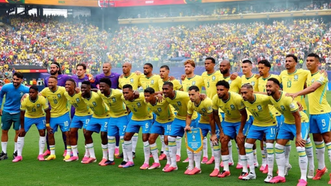 Apesar da queda precoce, a CBF garantiu premiação milionária pela participação e colocação no torneio - Imagem: Reprodução