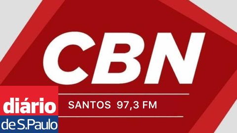 Os primeiros testes da Rádio CBN Santos começaram neste sábado (1º) - Imagem: divulgação