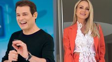 Celso Portiolli brinca com a saída da apresentadora Eliana - Imagem: Reprodução / Instagram / @celsoportiolli / @eliana