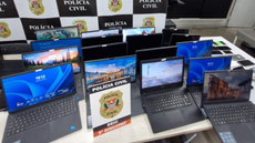 Criminosos fingiam ser funcionários de bancos para enganar vítimas e acessar contas bancárias - Imagem: Divulgação | Secretaria de Segurança Pública do Estado de São Paulo